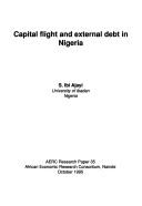 Cover for Capital flight and external debt in Nigeria