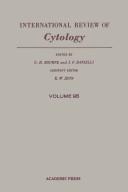 Cover for International Review of Cytology