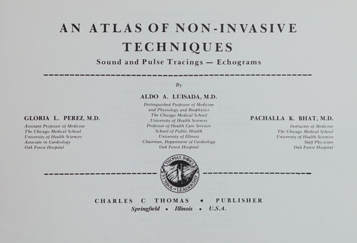 Cover for An atlas of non-invasive techniques