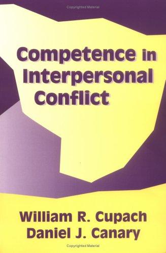 Cover for Competence in Interpersonal Conflict