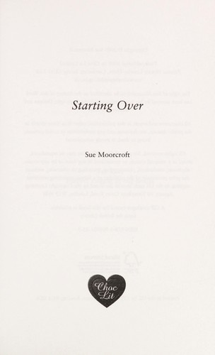 Cover for Starting over