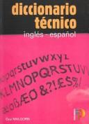 Cover for Diccionario técnico inglés-español =