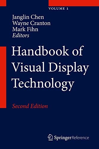 Cover for Handbook of Visual Display Technology