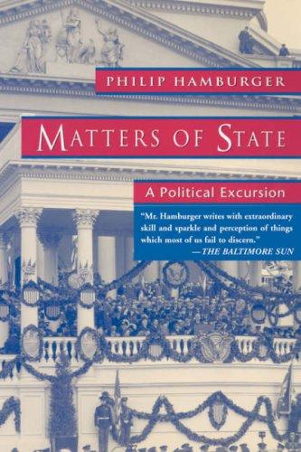 Cover for Matters of State