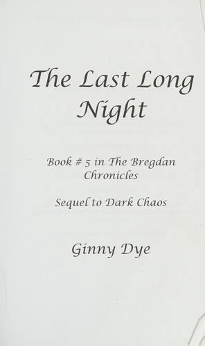 Cover for The last long night, 1864-1865