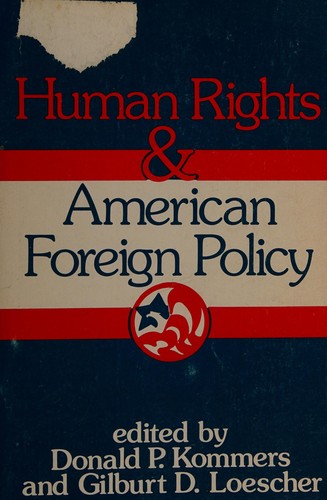 Cover for Human rights and American foreign policy