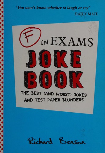 Cover for F in exams joke book
