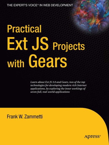 Cover for Practical Ext JS projects with Gears