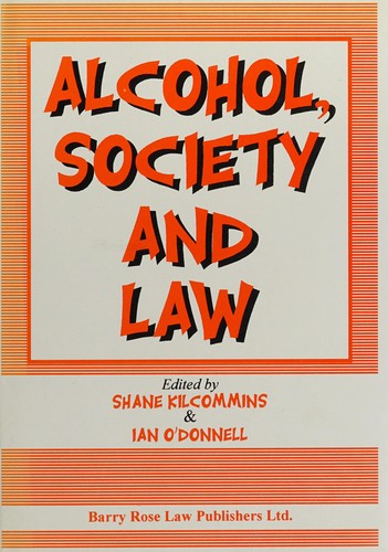 Cover for Alcohol, society and law