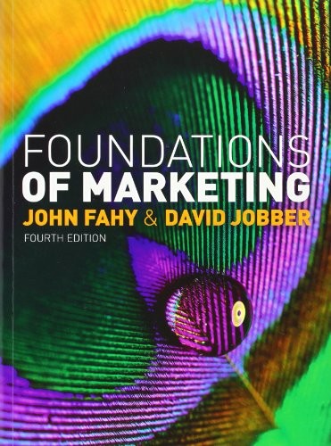 Cover for Foundations of Marketing