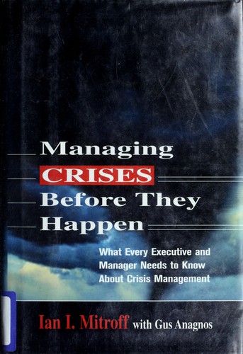 Cover for Managing crises before they happen