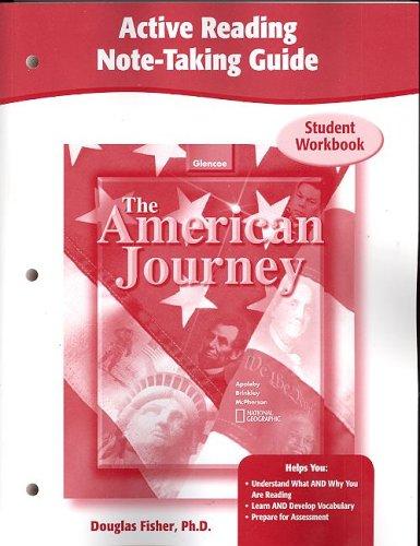 Cover for The American Journey, Active Reading Note-Taking Guide, Workbook