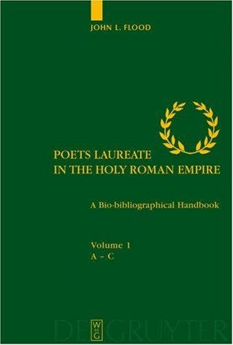 Cover for Poets Laureate in the Holy Roman Empire
