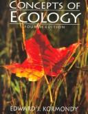 Cover for Concepts of ecology