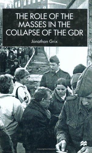 Cover for The role of the masses in the collapse of the GDR