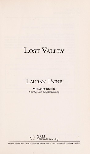Cover for Lost Valley