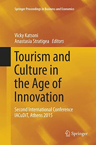 Cover for Tourism and Culture in the Age of Innovation