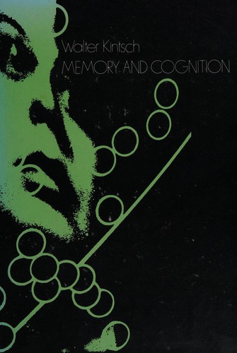 Cover for Memory and cognition