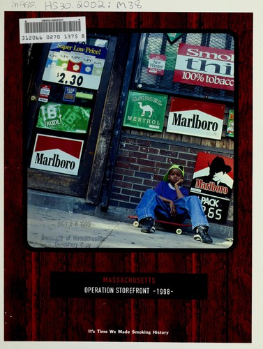 Cover for Massachusetts operation storefront, 1998