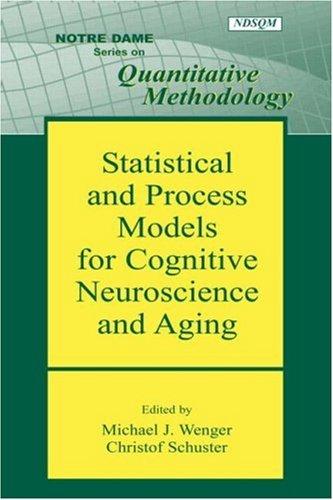 Cover for Statistical and process models for cognitive neuroscience and aging