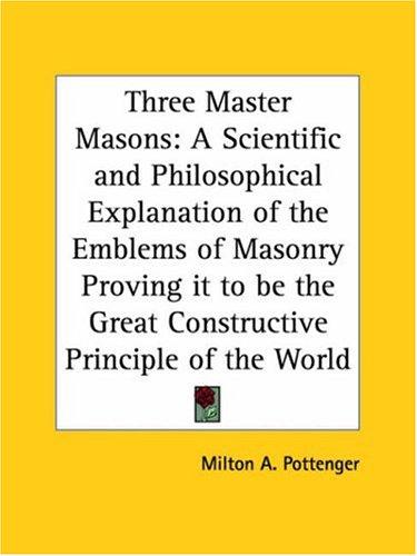 Cover for Three Master Masons