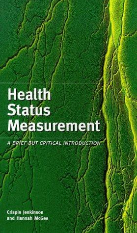 Cover for Health Status Measuremnet