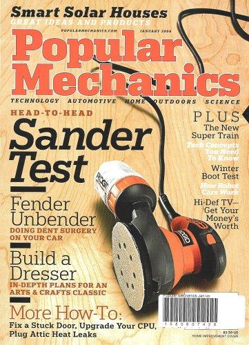 Cover for Popular Mechanics, January 2006 Issue