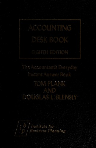 Cover for Accounting Desk Book