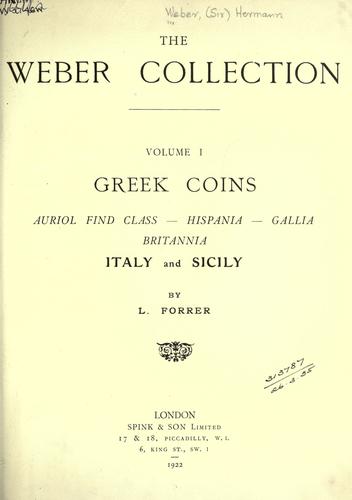 Cover for The Weber collection
