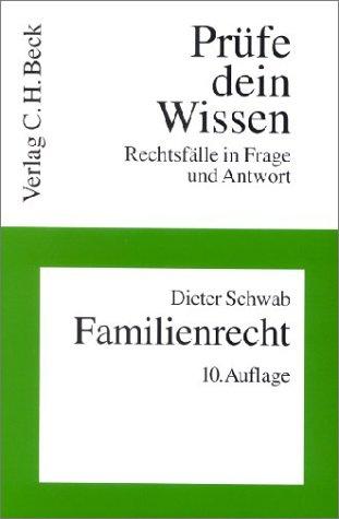 Cover for BGB, Familienrecht
