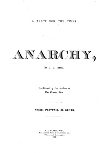Cover for Anarchy