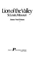 Cover for Lion of the Valley, St. Louis, Missouri