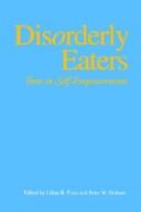 Cover for Disorderly eaters