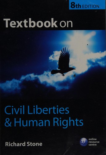 Cover for Textbook on civil liberties and human rights