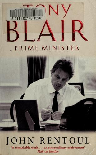 Cover for Tony Blair