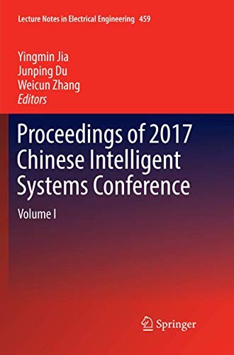 Cover for Proceedings of 2017 Chinese Intelligent Systems Conference