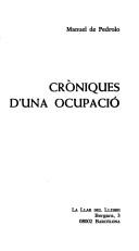 Cover for Cròniques d'una ocupació