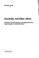 Cover for Gesandte, Schreiber, Akten