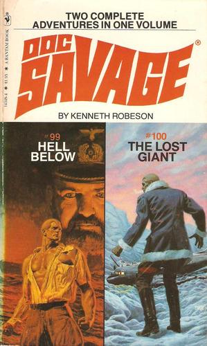Cover for Doc Savage. # 99 & # 100.