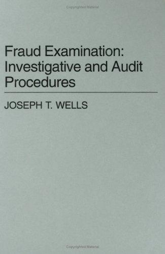 Cover for Fraud examination