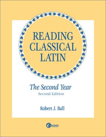 Cover for Reading Classical Latin