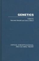 Cover for Genetics