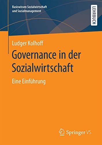 Cover for Governance in der Sozialwirtschaft