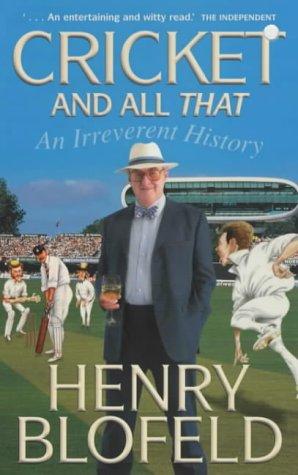 Cover for Cricket and All That
