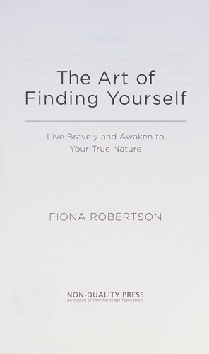 Cover for The art of finding yourself