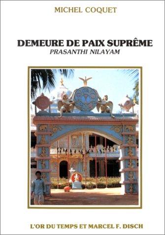 Cover for Demeure de paix suprême 