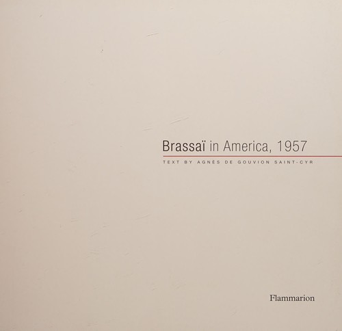 Cover for Brassaï in America, 1957