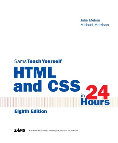 Cover for Sams teach yourself HTML and CSS 24 hours