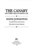 Cover for The canary and other tales of martial law