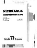 Cover for Nicaragua, valientemente libre